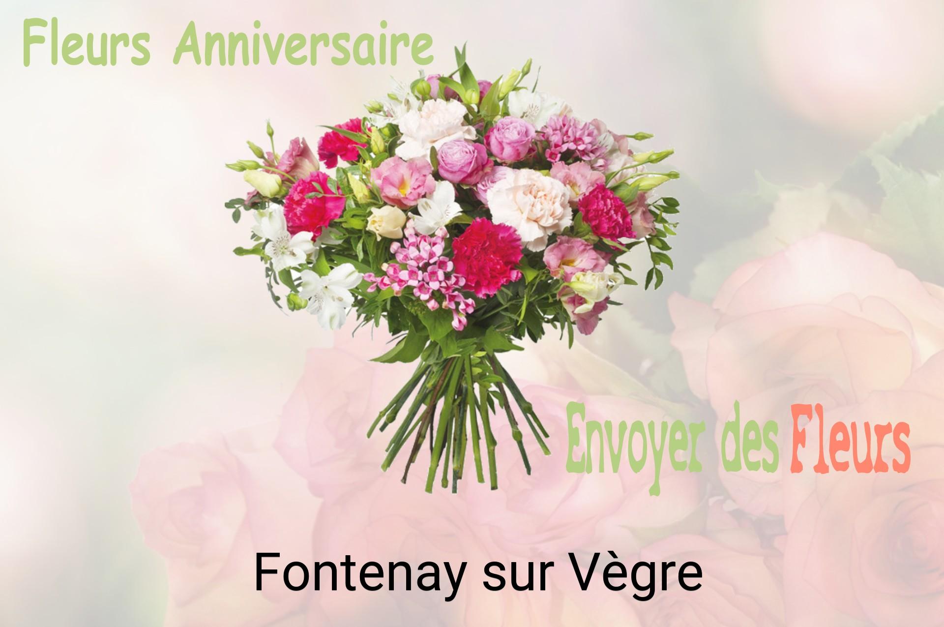 Bouquet de fleurs d’anniversaire livré à Fontenay-sur-Vègre